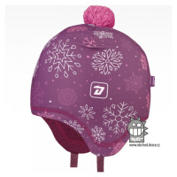 Dívčí zimní funkční čepice Dráče - Polárka 28, fialová Barva: Fialová