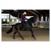 Bandáže fleecové Sportive Black Raven Equestrian Stockholm, 4ks, 4m, purple