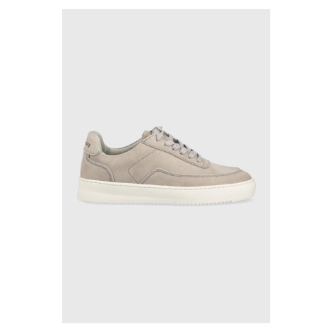 Vlněné tenisky Filling Pieces Mondo 2.0 Ripple Nubuck šedá barva, 39922841878