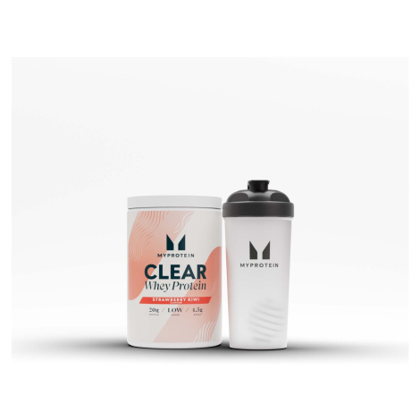 Balíček Clear Protein - Shaker - Strawberry Kiwi Myprotein