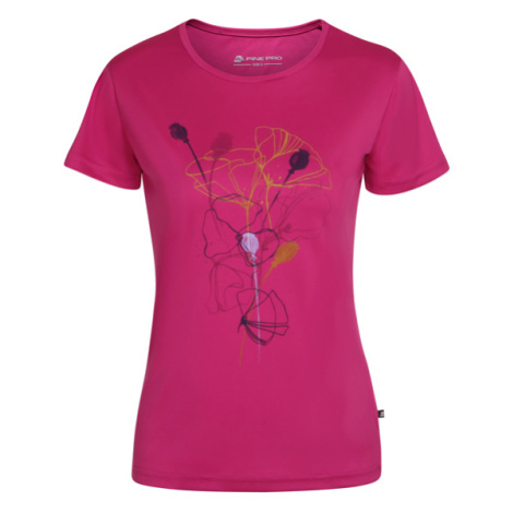 syfota růžová dámské rychleschnoucí tričko