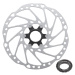 SHIMANO DEORE RT64 203mm - stříbrná