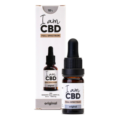 I AM CBD Full Spectrum CBD konopný olej 10% original 10 ml CBD STAR