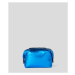 Kosmetická taška karl lagerfeld k/ikonik nylon washb metallic modrá