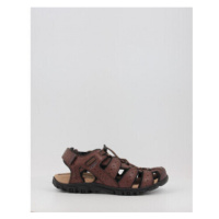 Geox UOMO SANDAL STRADA U6224B Hnědá