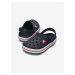 Tmavě modré dětské pantofle dětské Crocs Crocband™ Clog