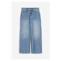 H & M - 90s Baggy Regular Jeans - modrá