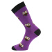 VOXX® ponožky Bubo fialová 1 pár 120431