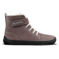 Dětské zimní barefoot boty Be Lenka Winter Kids - Chocolate