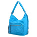 Trendy dámský kabelko-batoh Wilhelda, modrá