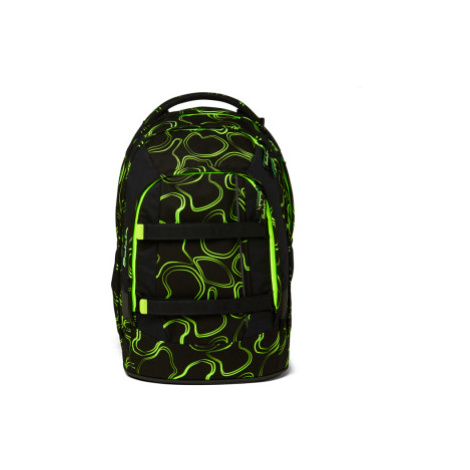 Studentský batoh Ergobag Satch pack – Green Supreme Satch by Ergobag