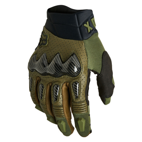 Motokrosové rukavice FOX Bomber Ce Green MX22 zelená