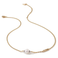 Guess Půvabný pozlacený náhrdelník s perlou Underwater Love JUBN02268JWYGT/U