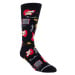 ponožky PERRI´S SOCKS - FENDER HOLIDAY - BLACK