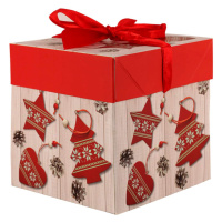 Vánoční dárková krabička 16 cm