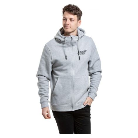 MIKINA MEATFLY COOPER HOODIE - šedá - 560011