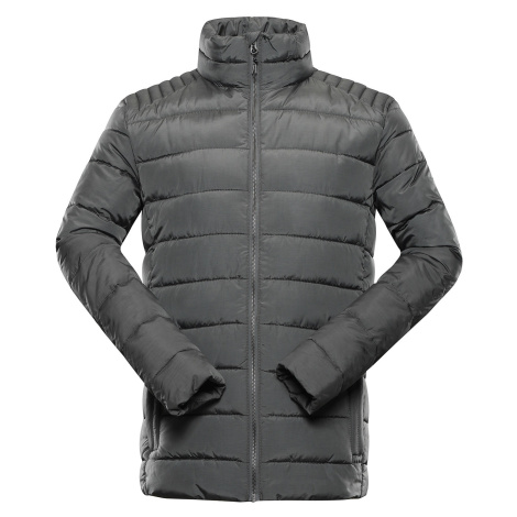 Pánská hi-therm bunda ALPINE PRO GARAT dk.true gray