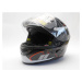 AXXIS integrální helma RACER GP CARBON SV - perleťová bílá