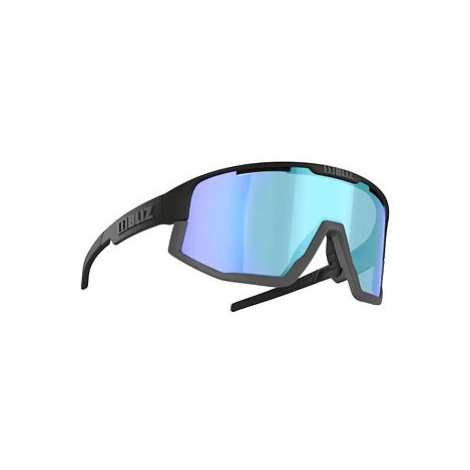 Bliz FUSION NANO OPTICS Matt Black Nordic Light Coral - Orange w Blue multi Cat.1