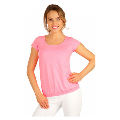 Dámské tričko s krátkým rukávem Litex 5B286 | růžová