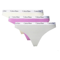 Calvin Klein 3 PACK - dámská tanga PLUS SIZE QD3800E-CFU