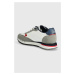 Sneakers boty U.S. Polo Assn. JUSTIN bílá barva, JUSTIN001M 4NH1