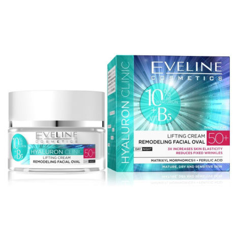 Eveline Hyaluron Clinic 50+ denní a noční krém 50 ml EVELINE Cosmetics