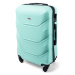 Rogal Zelený luxusní lehký plastový kufr "Luxury" - M (35l), L (65l), XL (100l)