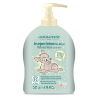 Disney Naturaverde Baby Delicate Wash jemné mýdlo na obličej a tělo pro děti od narození 200 ml