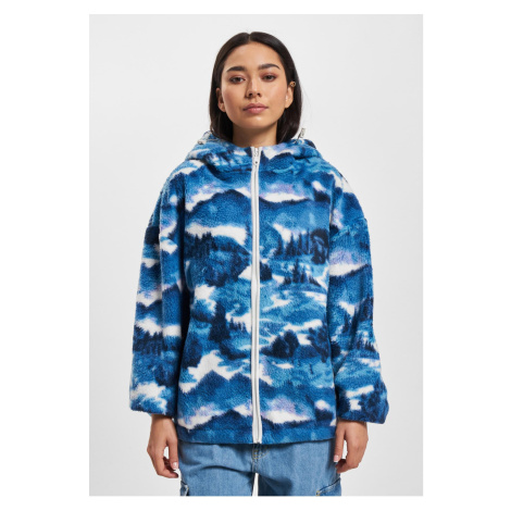 Dámská mikina Clouds Zip Hoody modrá Just Rhyse