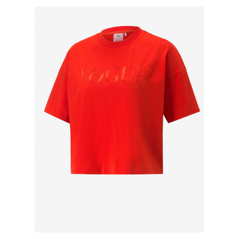 Červené dámské tričko Puma Vogue - Dámské