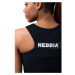 Dámský crop top Sports Nebbia Labels 516 Black