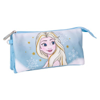 PENCIL CASE 3 COMPARTIMENTOS FROZEN