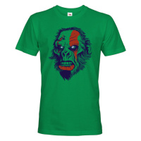 Pánské tričko s potiskem rozzuřené gorile - originální a stylové tričko