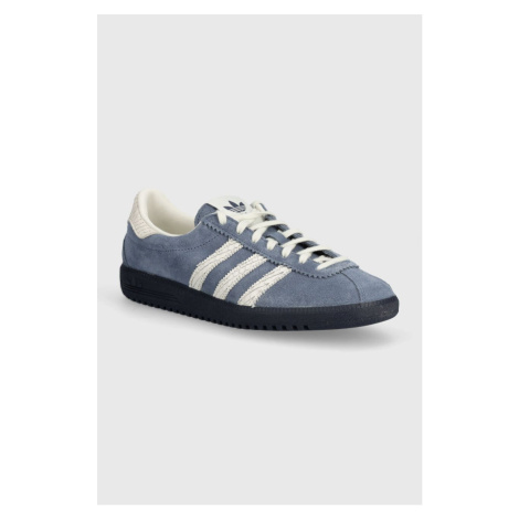 Semišové sneakers boty adidas Originals Bermuda W tmavomodrá barva, IF6558