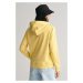 MIKINA GANT REG LOGO HOODIE DUSTY YELLOW