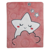 Dětská deka Koala Sleeping Star pink