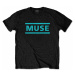 Muse tričko, Light Blue Logo Black, pánské