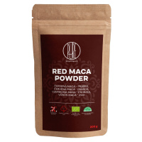 BrainMax Pure Red Maca Powder, Maca červená BIO prášek, 200 g