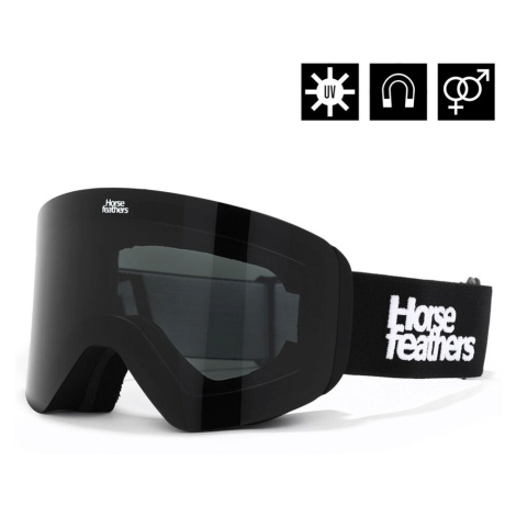 Horsefeathers Snowboardové brýle Colt - černá/smoke