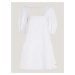 Bílé dámské vzorované šaty Tommy Hilfiger