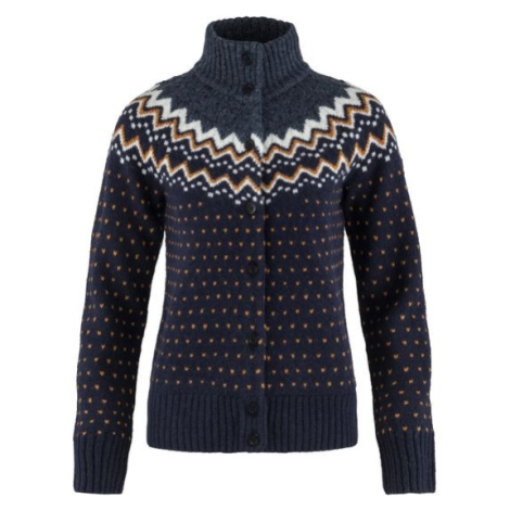 Fjällräven Övik Knit Cardigan W, Barva DARK NAVY