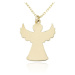 Zlatý náhrdelník anděl 379