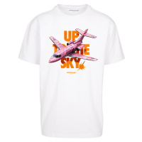 Up to the Sky Oversize Tee bílé