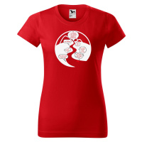 DOBRÝ TRIKO Dámské vodácké tričko NA ŘECE Barva: Červená