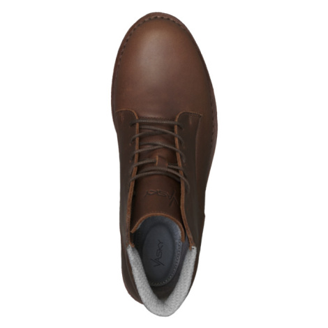Vasky Hillside Waterproof Brown - Dámské kožené kotníkové boty hnědé - podzimní / zimní obuv Fle