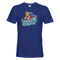 Pánské tričko s potiskem Groot a Rocket  - ideální dárek pro fanoušky Marvel