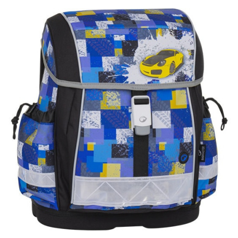 Bagmaster Školní batoh EPSON 8 B BLACK/BLUE/YELLOW 19 l