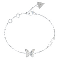 Guess Slušivý ocelový náramek s motýlkem Chrysalis JUBB04110JWRHcm