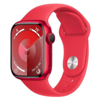 Apple Watch Series 9 41mm Cellular PRODUCT(RED) Červený hliník s červeným sportovním řemínkem - 